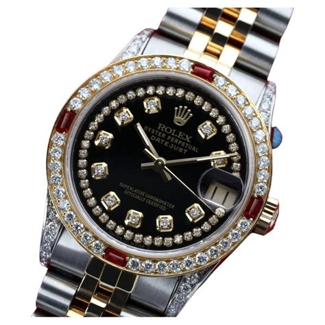 rolex femme multicolore|Rolex Lady.